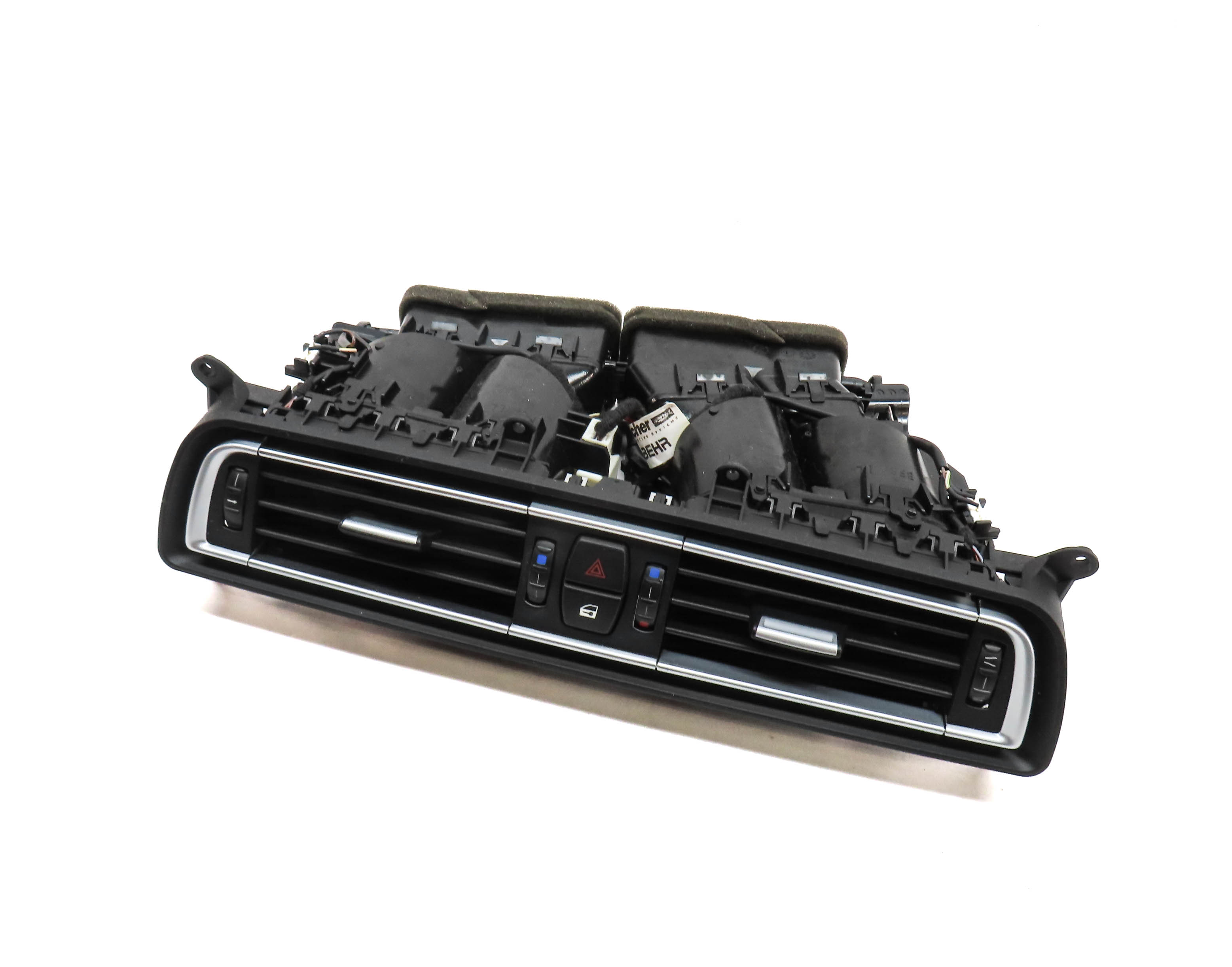 2011 BMW 740i (F02) FRONT CENTER DASH HEATER HEAT AC AIR VENT (Black) — exact item pictured
